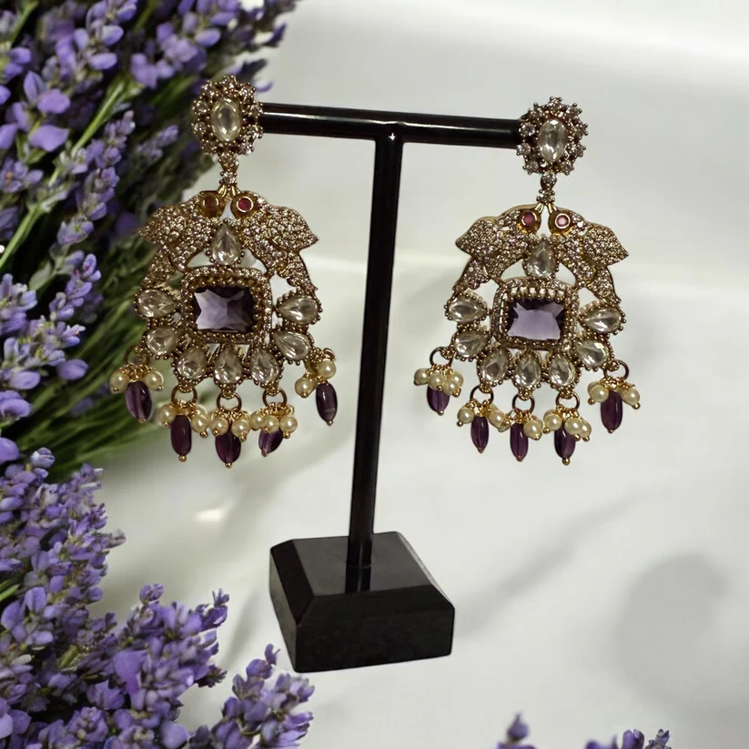 Antique Gold Kundan Choker Necklace Set with Earrings & Maang Tikka ? Bridal Indian Jewelry - Image 3